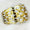Load image into Gallery viewer, Wide Band Diamond Broad Ring, 14k Solid Gold, Natural Diamonds, Statement Cocktail Ring, Bridal Ring, Illusion Setting, Gift For Her
