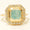 Load image into Gallery viewer, Princess Cut Halo Emerald Gemstone Diamond Ring, 14k Solid Gold, Natural Diamonds, Birthstone rings, Proposal Ring, Gift For Her
