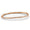 Load image into Gallery viewer, Square Diamond Bangle Bracelet, 14k Solid Gold, Natural diamonds, Trinity Stackable Bracelet, Minimal Gold Pave Jewelry
