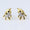 Load image into Gallery viewer, Kids Unicorn Diamond Stud Earrings, 14k Solid Gold, Natural Diamonds, Kids Jewelry, Gift for toddlers, girls, and kids Gift For Her
