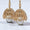 Load image into Gallery viewer, Pearl Drop Diamond Dangle Earrings, 14K Solid Gold, Natural Diamonds, Bridal Jhumka Earrings, Statement Cocktail Earrings
