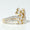 Load image into Gallery viewer, Leaf Branch Diamond Ring, 14k Solid Gold, Natural Diamonds, Cluster Bypass Jewelry, Statement Cocktail Jewelry, Wrap Bridal Wedding Ring
