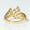 Load image into Gallery viewer, Leaf Branch Diamond Ring, 14k Solid Gold, Natural Diamonds, Cluster Bypass Jewelry, Statement Cocktail Jewelry, Wrap Bridal Wedding Ring
