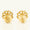Load image into Gallery viewer, Flower Diamond Stud Earrings, 14k Solid Gold, Natural Diamonds, Pave Floral Studs, Everyday Statement  Jewelry, Cluster Pave Setting
