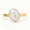 Load image into Gallery viewer, Oval Halo Solitaire Diamond Ring, 14k Solid Gold, Natural Diamond, Engagement Promise Ring, Bridal Jewelry, Minimalist Wedding Gift

