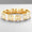 Load image into Gallery viewer, Emerald Illusion Wedding Ring, 14k Solid Gold, Baguette &amp; Round Natural Diamonds, Stackable Eternity Band, Gift For Her
