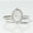 Load image into Gallery viewer, Halo Oval Solitaire Diamond Ring, 14k Solid Gold, Natural Diamond, Engagement Promise Ring, Bridal Jewelry, Minimalist Jewelry, Wedding Gift
