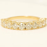 Load image into Gallery viewer, Diamond Eternity Band Ring, 14K Solid Gold, Natural Diamonds, Stacking Wedding Ring, Bridal Jewelry, Statement Promise Ring, Gift For Her
