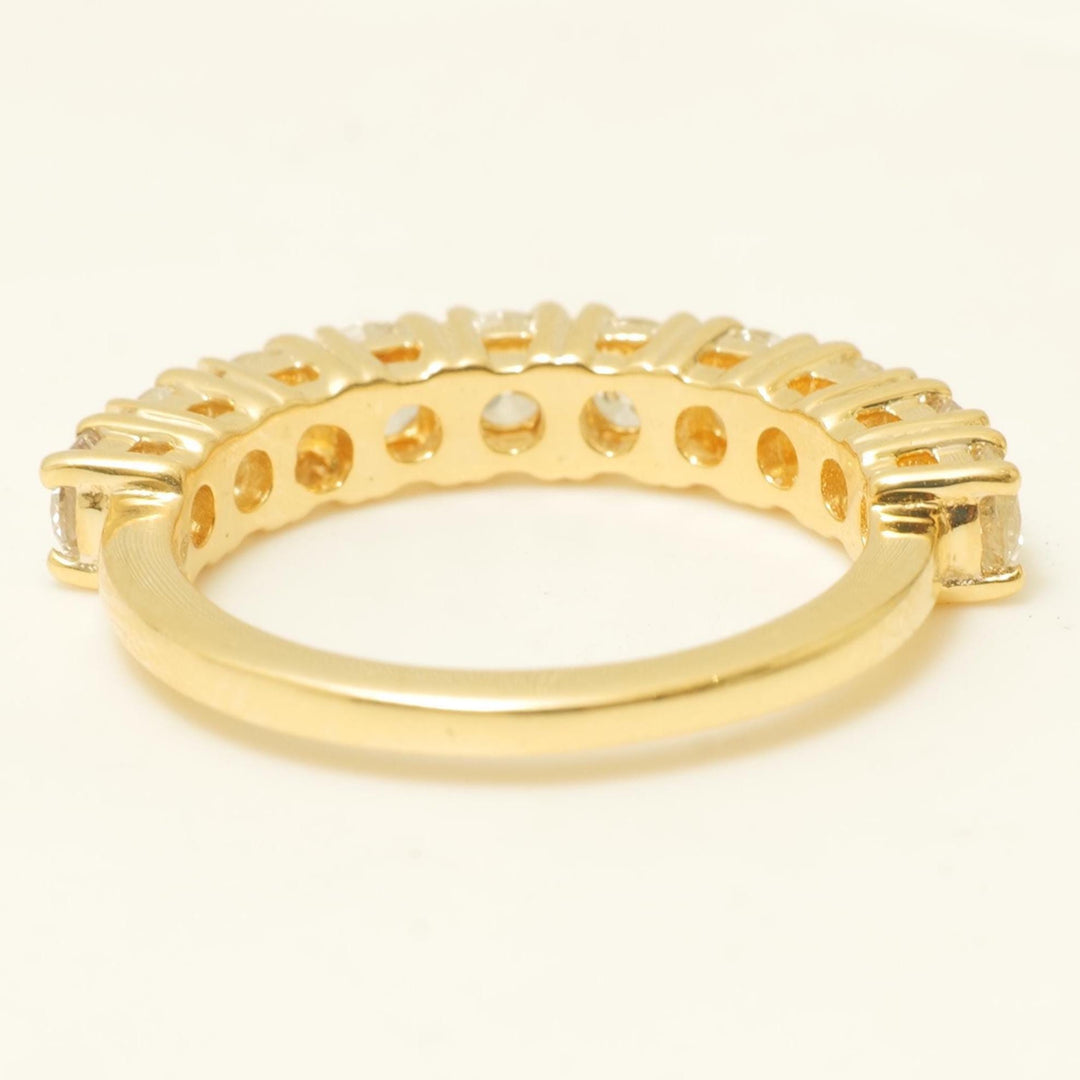 Diamond Eternity Band Ring, 14K Solid Gold, Natural Diamonds, Stacking Wedding Ring, Bridal Jewelry, Statement Promise Ring, Gift For Her