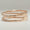 Load image into Gallery viewer, Twist Diamond Band Ring, 14K Solid Gold, Stacking Crossover Ring, Natural Diamonds, Statement Jewelry, Broad Band Ring, Gift for Her
