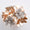 Load image into Gallery viewer, Flower Bunch Dual Tone Ring, 14k Solid Gold, Natural Diamonds, Gold Petals Flower Ring, Cocktail Ring, Floral Cluster Jewelry, Gift for her
