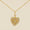 Load image into Gallery viewer, Heartburst Medallion Diamond Charm, 14k Solid Gold, Natural Diamonds, Dual Tone Layering Necklace, Everyday Pendant, Ready To Ship
