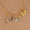 Load image into Gallery viewer, Evil Eye Diamond Charm, 14k Solid Gold, Natural Diamonds, Illusion Set Everyday Pendant, Dual Tone Layering Necklace, Ready To Ship
