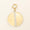 Load image into Gallery viewer, Circle Diamond Charm, 14k Solid Gold, Natural Diamonds, Everyday Layering Pendant, Geometric Necklace, Ready To Ship, Certified Jewelry
