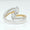 Load image into Gallery viewer, Marquise Diamond Cross Ring, 14k Solid Gold, Natural Diamonds, Dual Tone Cocktail Band Ring, Statement Jewelry, Certified Jewelry
