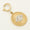 Load image into Gallery viewer, Evil Eye Medallion Diamond Charm, 14k Solid Gold, Natural Diamond, Layering Pendant, Protection Necklace, Ready To Ship, Certified Jewelry
