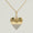 Load image into Gallery viewer, Heart Diamond Charm Pendant, 14k Solid Gold, Natural Diamonds, Everyday Layering, Minimalistic Necklace, Ready To Ship, Certified Jewelry
