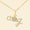 Load image into Gallery viewer, Letter Heart Diamond Charm, 14k Solid Gold, Natural Diamonds, Personalized Pendant, Minimalistic Necklace, Ready To Ship, Certified Jewelry
