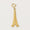 Load image into Gallery viewer, Eiffel Tower Charm Pendant, 14k Solid Gold, Natural Diamonds, Everyday Layering Necklace, Paris Necklace, French Jewelry, Ready To Ship
