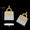 Load image into Gallery viewer, Handbag Diamond Charm, 14k Solid Gold, Natural Diamonds, Two Tone Layering Pendant, Minimal Bag Necklace, Ready To Ship, Certified Jewelry
