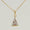 Load image into Gallery viewer, Pizza Slice Ruby Diamond Charm, 14k Solid Gold, Natural Diamonds, Food Layering pendant, Everyday Necklace, Ready To Ship, Certified Jewelry
