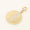 Load image into Gallery viewer, Circle Diamond Charm, 14k Solid Gold, Natural Diamonds, Everyday Layering Pendant, Geometric Necklace, Ready To Ship, Certified Jewelry
