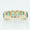 Load image into Gallery viewer, Oval Emerald Halo Diamond Ring, 14k Solid Gold, Natural Diamonds, Gemstone Stacking Ring, Five Stone Eternity Band, Certified Jewelry

