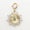 Load image into Gallery viewer, Sunburst Medallion Charm, 14k Solid Gold, Natural Diamond, Layering Pendant, Dual Tone Gemstone Necklace, Ready To Ship, Certified Jewelry
