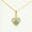 Load image into Gallery viewer, Emerald Heart Diamond Charm, 14k Solid Gold, Natural Diamond, Everyday Pendant, Minimal Gemstone Necklace, Ready To Ship, Certified Jewelry
