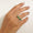 Load image into Gallery viewer, Emerald Diamond Ring, 14k Solid Gold, Natural Diamonds, Gemstone Stacking Ring, Half Eternity Band, Supporting Band, Certified Jewelry
