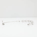 Load image into Gallery viewer, Solitaire Tennis Cuff Diamond Bracelet, 14k Solid Gold, Natural Diamonds, Statement Wedding Bracelet, Stacking Bracelet, Certified Jewelry
