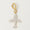 Load image into Gallery viewer, Airplane Diamond Charm, 14k Solid Gold, Natural Diamonds, Traveler Layering Pendant, Dual Tone Necklace, Ready To Ship, Certified Jewelry
