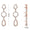 Load image into Gallery viewer, Ruby Tourmaline Diamond Dangle Earrings: 14k Solid Gold Statement Jewelry
