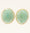 Load image into Gallery viewer, Oval Natural Emerald &amp; Natural Diamond Halo Earrings: 14k Solid Gold Gemstone Stud Earrings, HRD Certified, Ready To Ship
