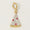 Load image into Gallery viewer, Pizza Slice Ruby Diamond Charm, 14k Solid Gold, Natural Diamonds, Food Layering pendant, Everyday Necklace, Ready To Ship, Certified Jewelry
