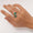 Load image into Gallery viewer, Emerald Halo Diamond Bypass Ring, 14k Solid Gold, Natural Diamonds, Pear Gemstone Wrap Band, Statement Cocktail Jewelry, Certified Jewelry
