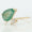 Load image into Gallery viewer, Pear Emerald &amp; Diamond Bypass Ring: 14k Solid Gold Certified Jewelry
