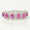 Load image into Gallery viewer, 14k Gold Ruby and Diamond Halo Ring - Eternity Band
