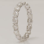 Load image into Gallery viewer, 14k Solid Gold Full Eternity Natural Diamond Band: Stackable Wedding Jewelry, Stackable Everyday Ring, Certified Jewelry
