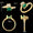 Load image into Gallery viewer, Emerald &amp; Diamond Bypass Ring: 14k Gold Gemstone Engagement Jewelry
