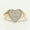 Load image into Gallery viewer, Heart Signet Diamond Ring, 14k Solid Gold, Natural Diamonds, Pavé Heart Band, Statement Bold Love Ring, Promise Band, Certified Jewelry

