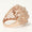 Load image into Gallery viewer, Floral Dome Diamond Ring, 14k Solid Gold, Natural Diamonds, Cocktail Cluster Ring, Honeycomb Statement Ring, Certified Jewelry
