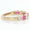 Load image into Gallery viewer, Ruby Diamond Eternity Band: 14k Solid Gold Stackable Ring
