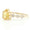 Load image into Gallery viewer, Pear Yellow Sapphire Diamond Ring, 14k Solid Gold, Natural Diamonds, Gemstone Statement Ring, Everyday Band Ring, Certified Jewelry
