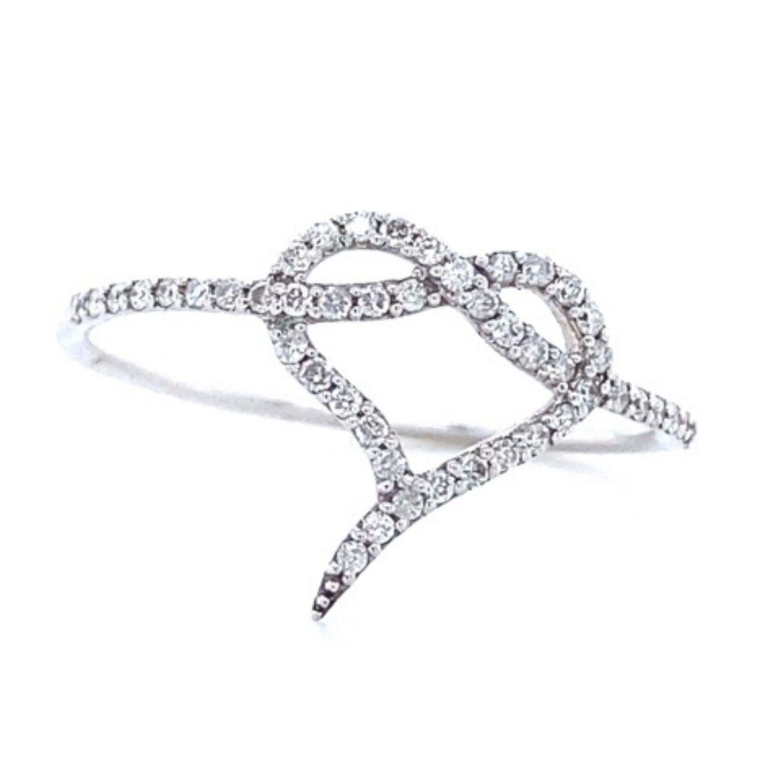 Heart Natural Diamond Proposal Ring: 14k Solid Gold Love Everyday Jewellery, Certified Jewelry