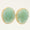 Load image into Gallery viewer, Oval Natural Emerald &amp; Natural Diamond Halo Earrings: 14k Solid Gold Gemstone Stud Earrings, HRD Certified, Ready To Ship
