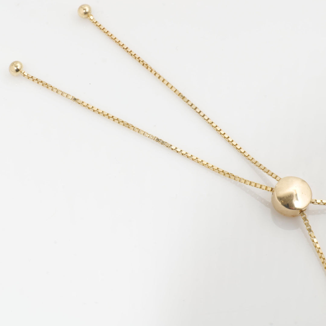 Emerald Cut Halo Natural Diamond Bolo Bracelet: 14k Solid Gold Adjustable Chain, Certified Jewelry