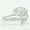 Load image into Gallery viewer, 14k Solid Gold Pear Natural Diamond Leaf Ring - Nature-Inspired Statement Bypass Jewelry, Certified Jewelry
