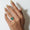 Load image into Gallery viewer, Emerald Halo Diamond Ring: 14k Gold Gemstone Engagement Jewelry
