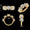 Load image into Gallery viewer, 14k Solid Gold Heart Diamond Halo Eternity Band Ring: Certified Wedding Jewelry
